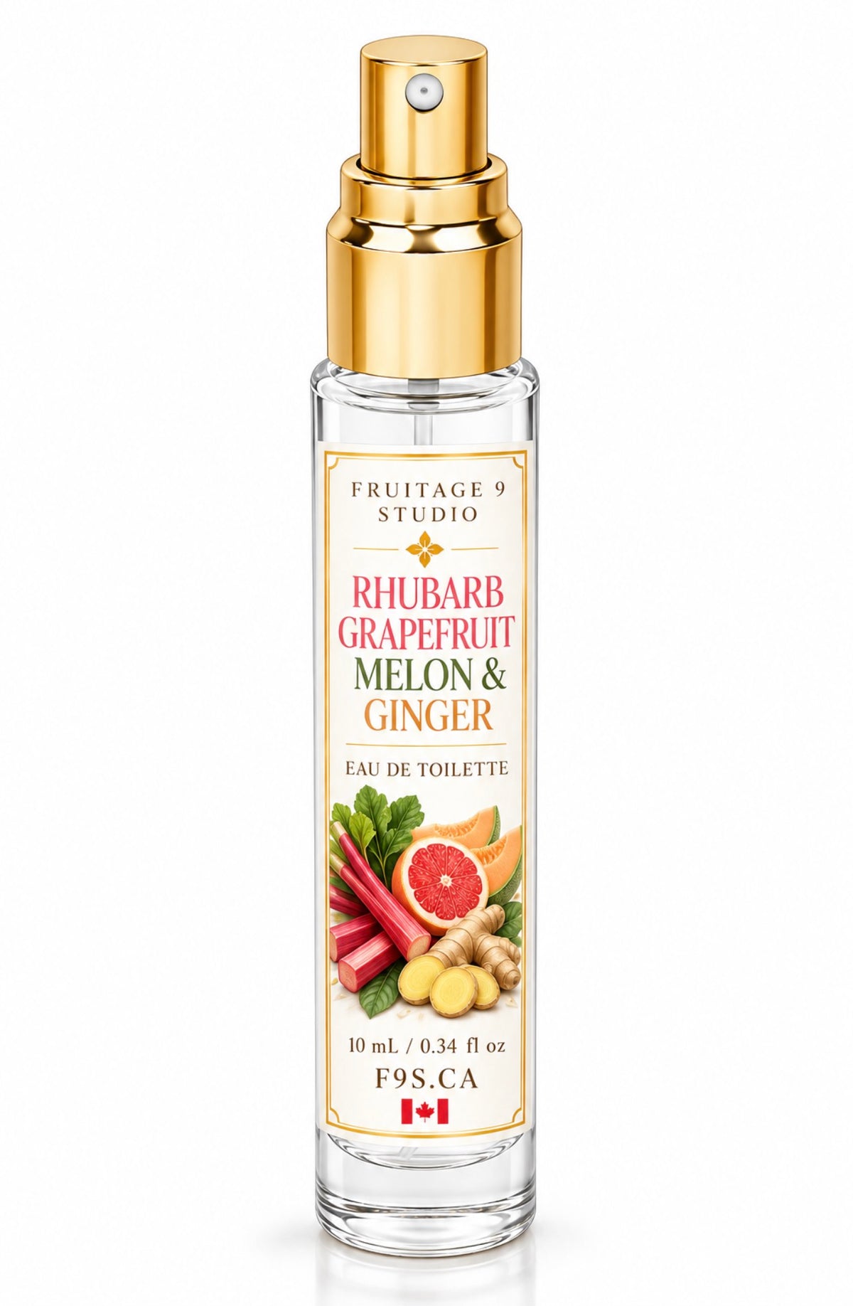 Fruitage 9 Studio Rhubarb Grapefruit Melon & Ginger Eau De Toilette Fruitage 9 Studio