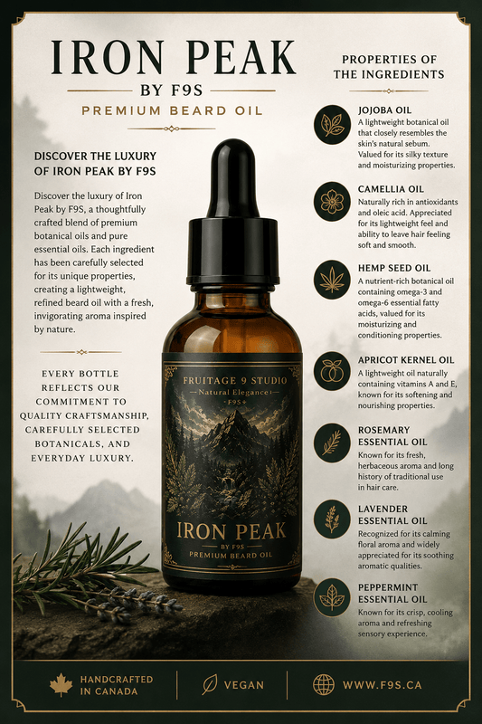 More Than Just a Beard Oil: The Story Behind Fruitage 9 Studio Beard Oil -  Fruitage 9 Studio