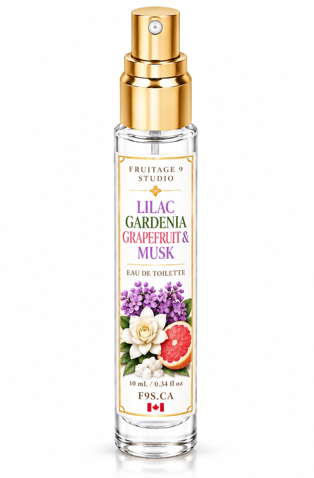 Fruitage 9 Studio Lilac Gardenia Grapefruit & Musk Eau De Toilette  Fruitage 9 Studio