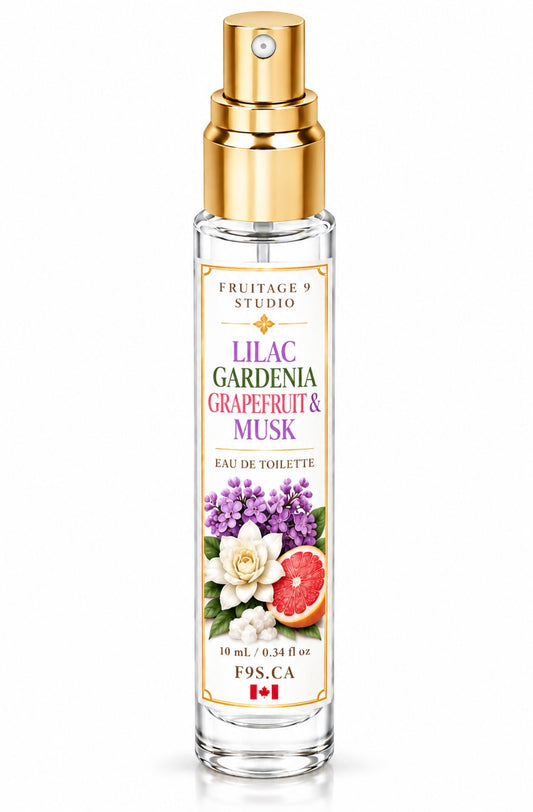 Fruitage 9 Studio Lilac Gardenia Grapefruit & Musk Eau De Toilette  Fruitage 9 Studio