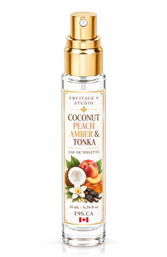 Fruitage 9 Studio Coconut Peach Amber & Tonka Eau De Toilette  Fruitage 9 Studio