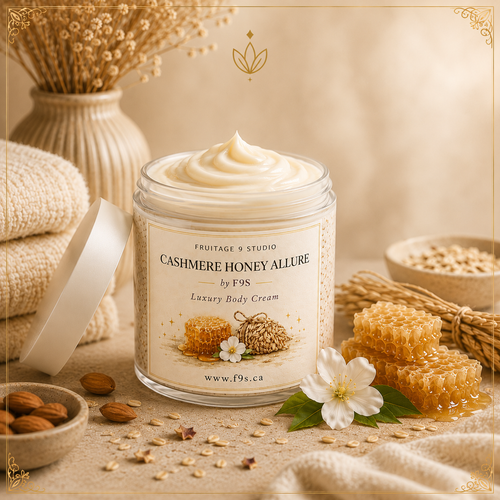 Cashmere Honey Allure by f9s Luxury Body Butter  Fruitage 9 Studio