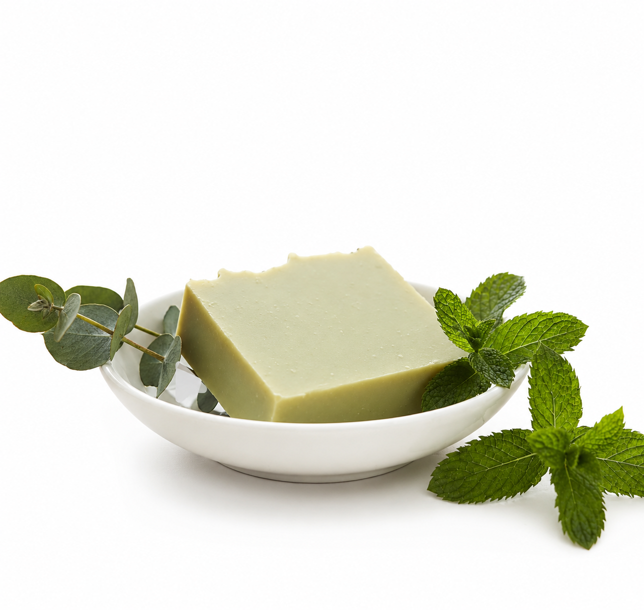 Fresh Peppermint Breeze by f9s Luxury Plant Based Creamy Soap  Fruitage 9 Studio