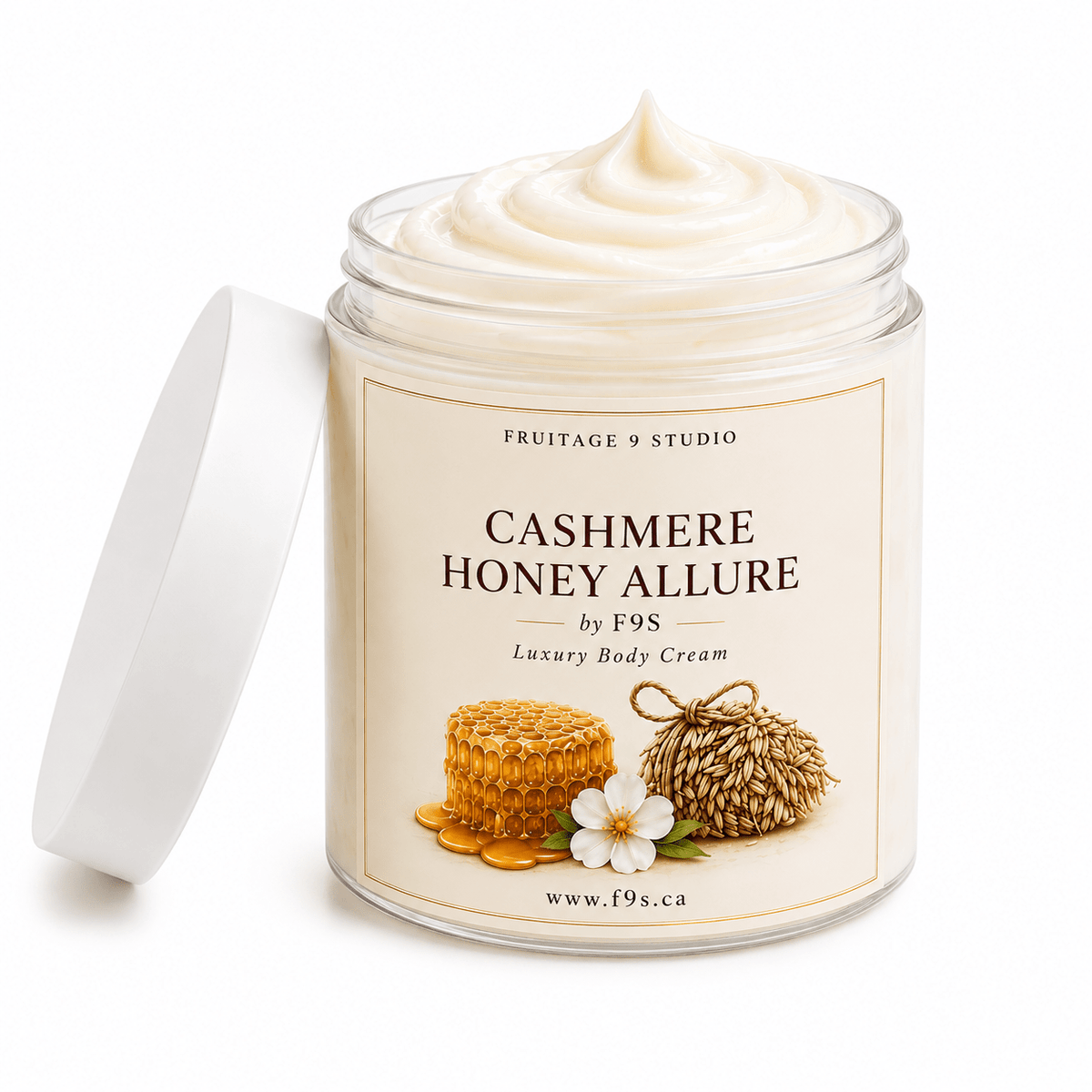 Cashmere Honey Allure by f9s Luxury Body Butter - Fruitage 9 Studio