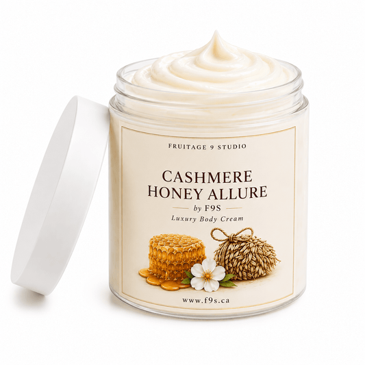 Cashmere Honey Allure by f9s Luxury Body Butter - Fruitage 9 Studio