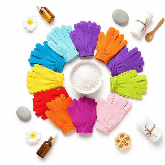 Exfoliating Spa Gloves - Fruitage 9 Studio