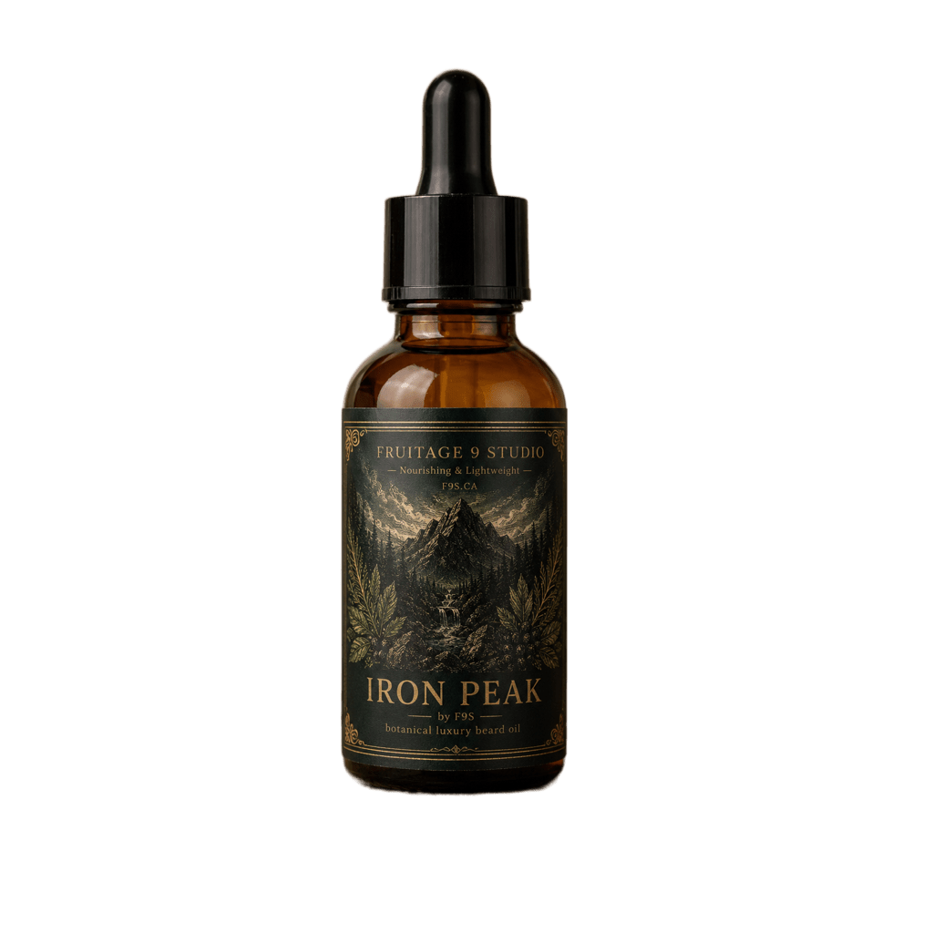 Iron Peak by f9s premium beard oil 30ml / 1 oz - Fruitage 9 Studio