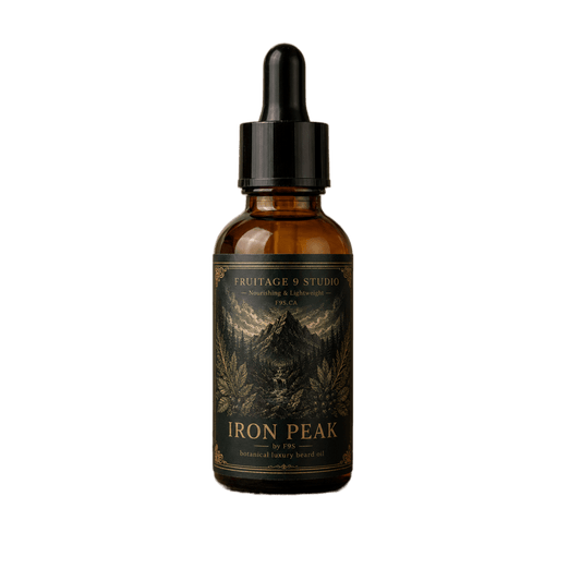 Iron Peak by f9s premium beard oil 30ml / 1 oz - Fruitage 9 Studio