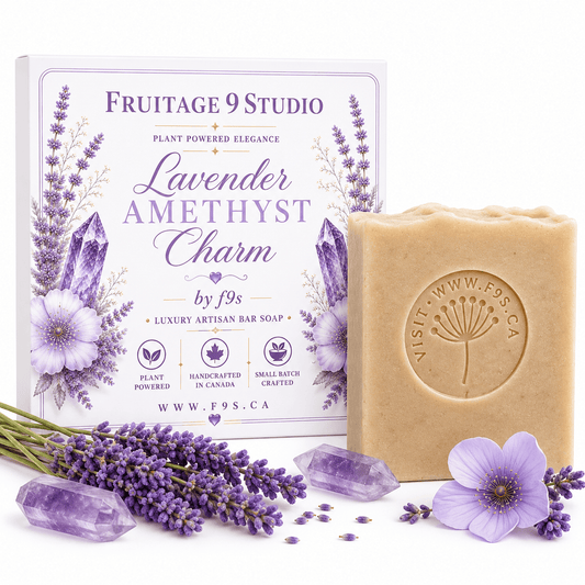 Lavender Amethyst by f9s - Creamy Luxury Soap - Fruitage 9 Studio