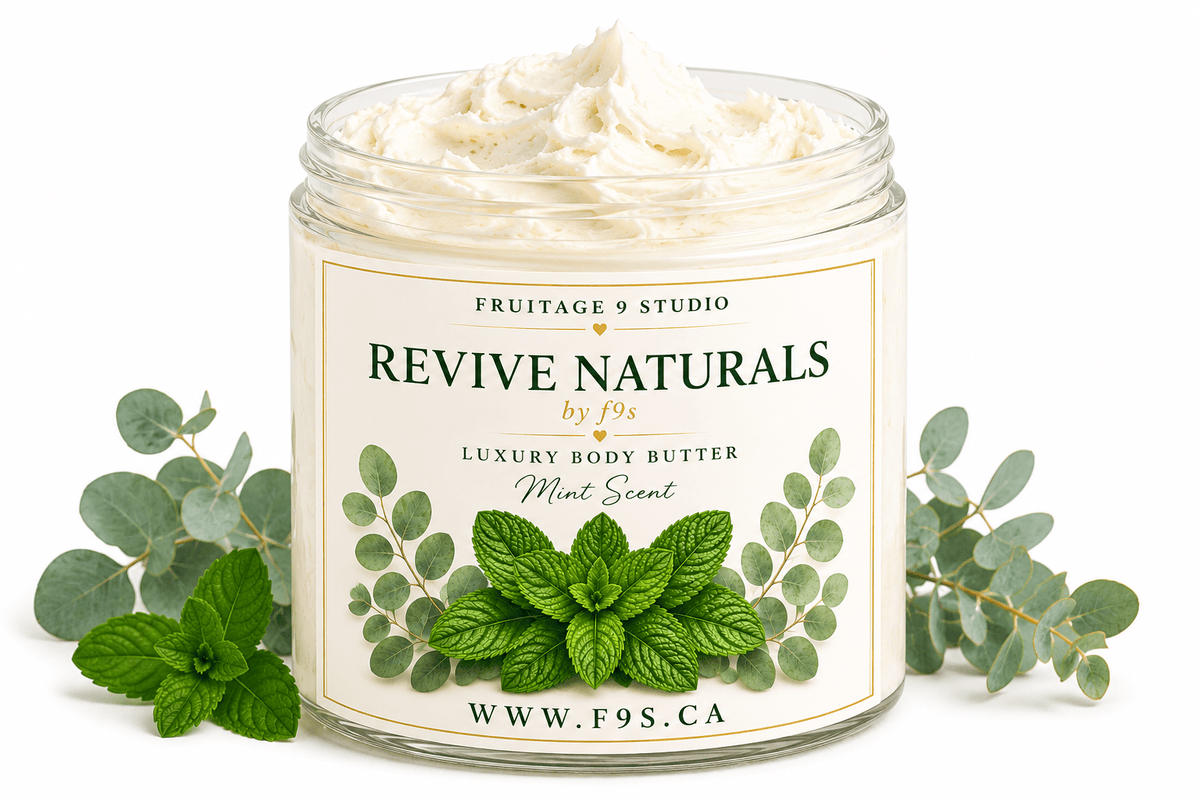 Revive Naturals by f9s Luxury Body Butter - Fruitage 9 Studio